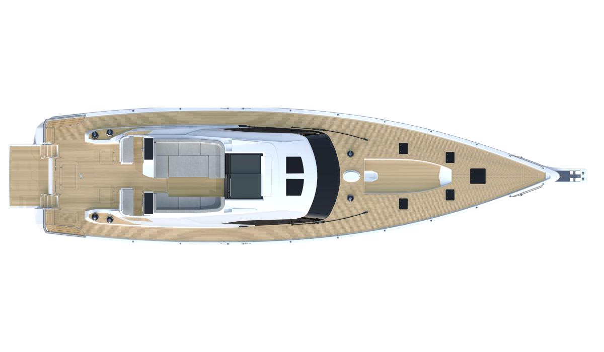 805 Deckplan Standard Stern with platform open
