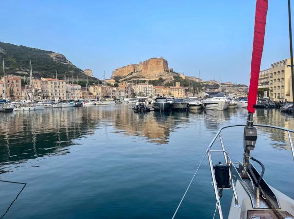 Bonifacio the southern French island of Corsica. 2