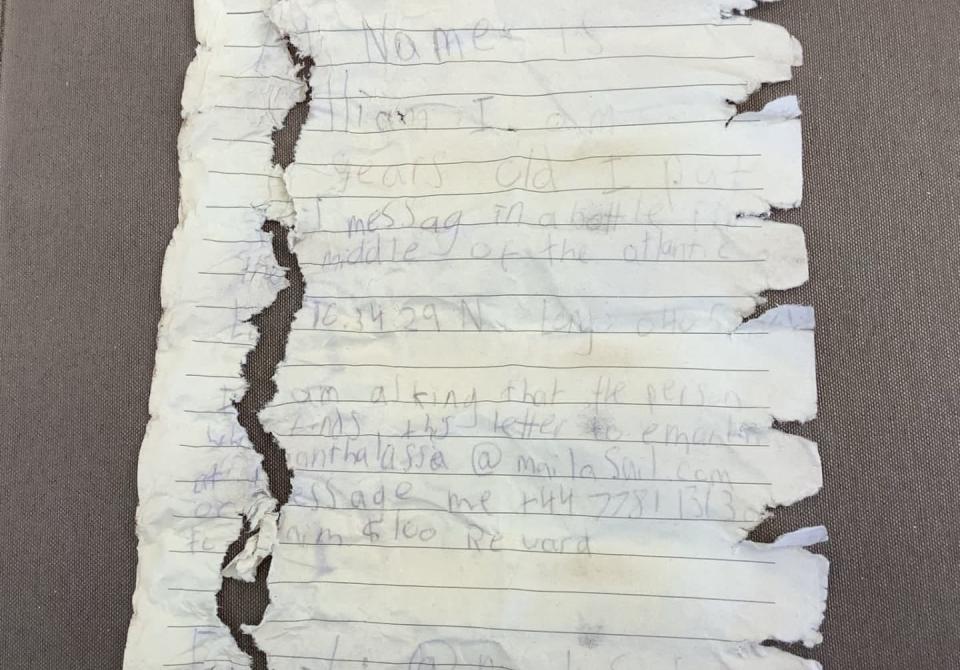 Message in a bottle v2