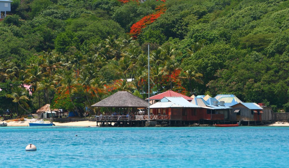 Mustique Island Britannia Bay St Vincent and The Grenadines