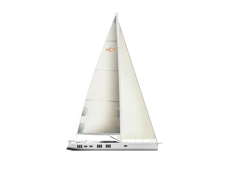 OYSTER 805 WATERLINE SAIL PLAN