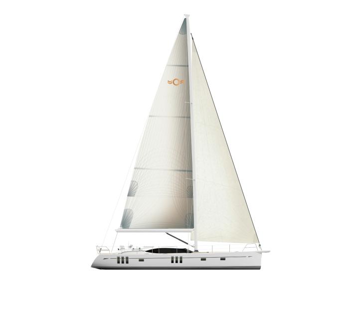 Oyster 565 Sailplan Seascapes White Table To Waterline With Sails1