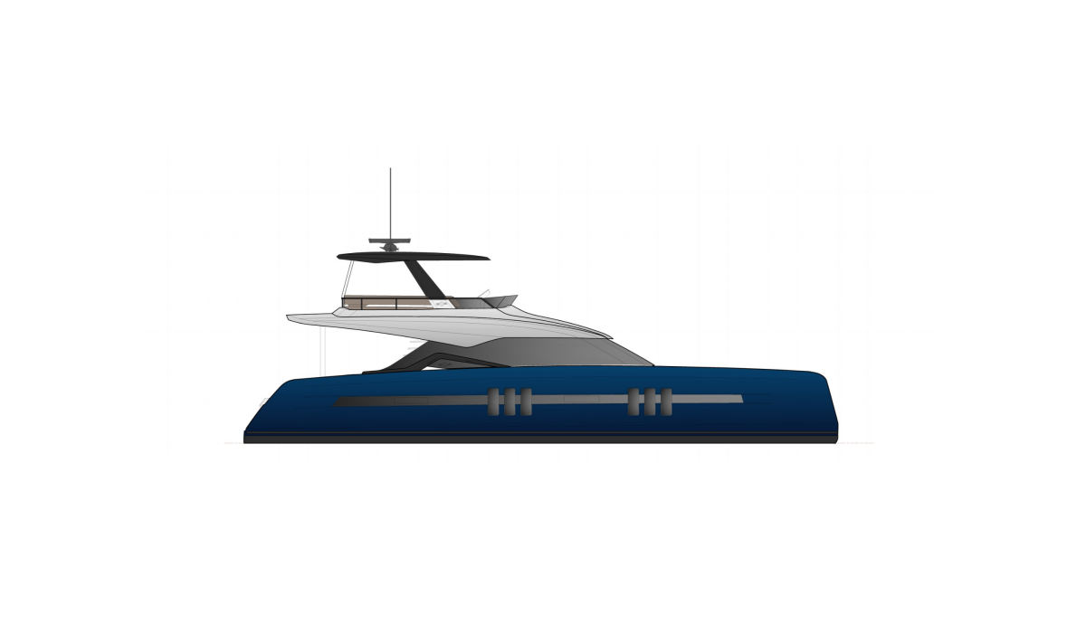 Oyster P60 Profile Navy