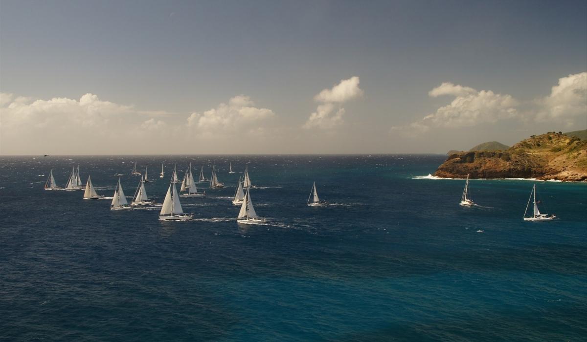 Oyster World Rally 2013 14 fleet sailing v2