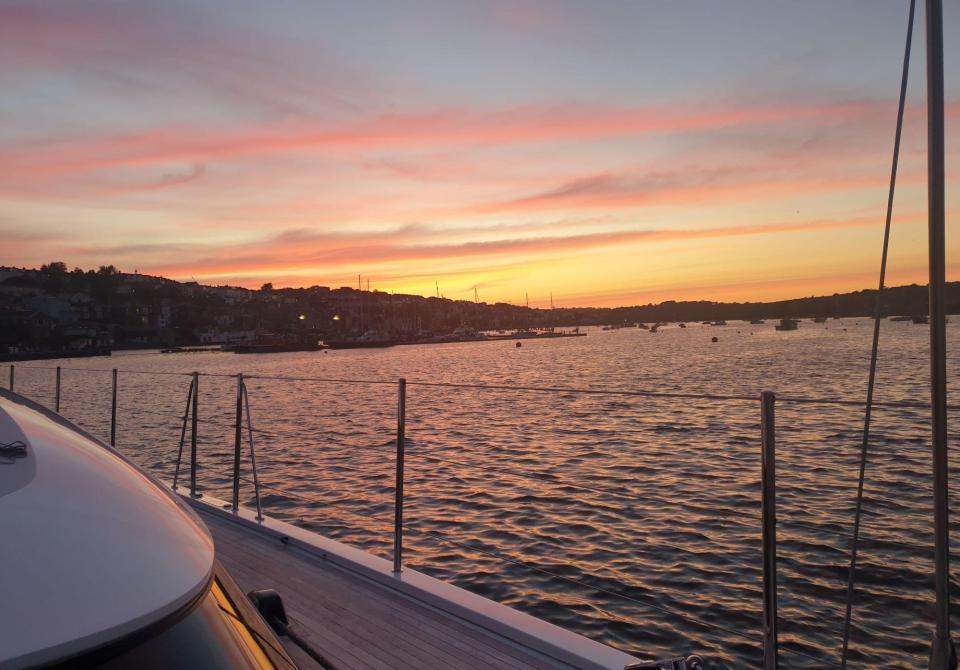 Oyster Yachts News Atlantic Crossing Blog Sailing Voyage Sunset