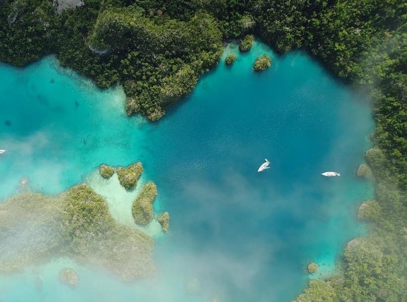 Fiji Oyster World Rally Destinations Yachts Anchored