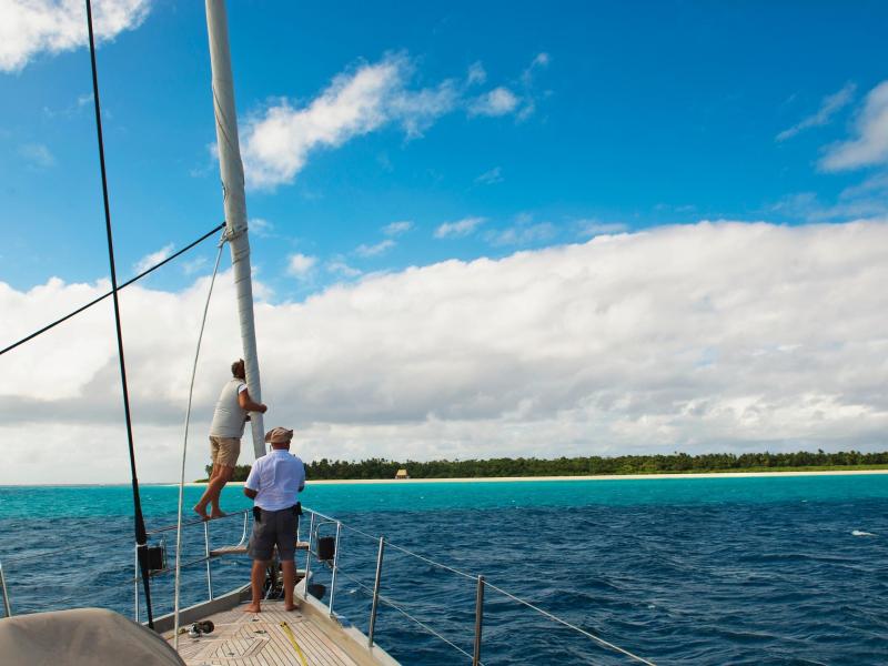 Tahiti, Fiji and Vanuatu