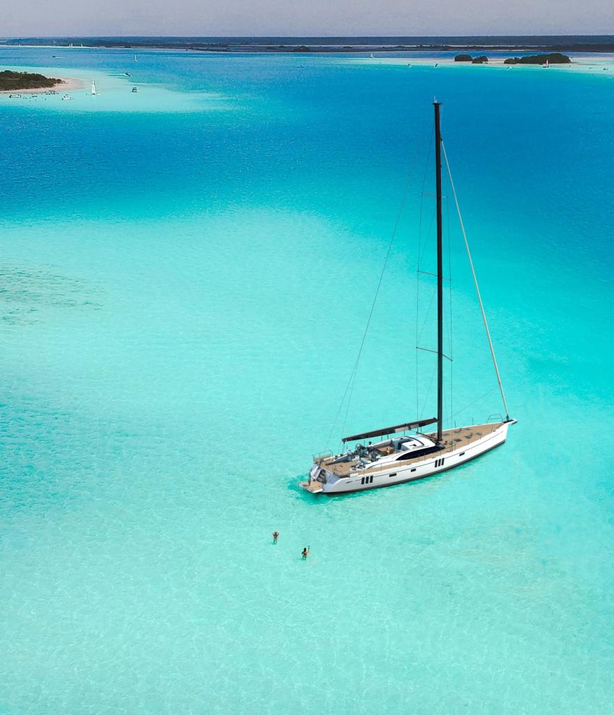 Oyster 745 Details Shallow Draft