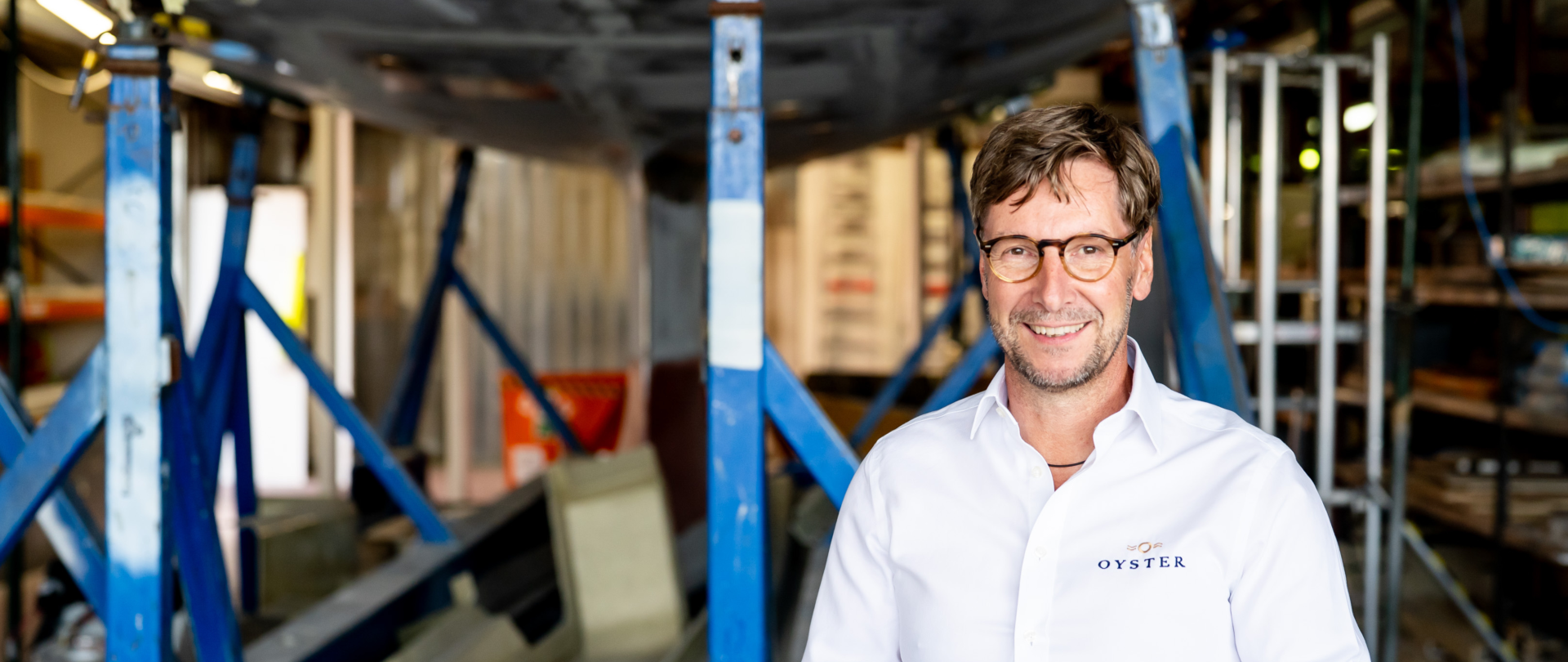 Oyster Yachts CEO Stefan Zimmermann
