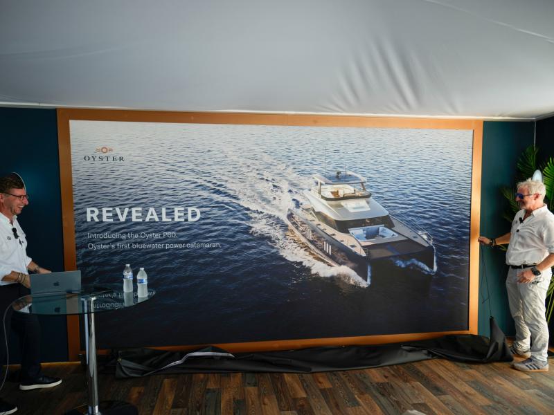 Oyster Yachts launch new power catamaran the Oyster P60 g 4