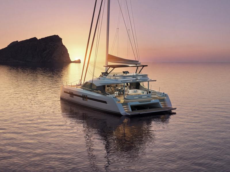 Oyster Yachts launches their first sailing catamaran the Oyster C60 G