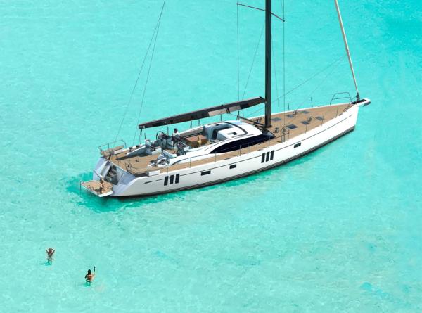 Shallow draft yachts oyster 745