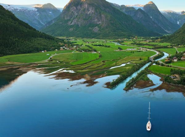 Oyster 745 Kalia 75 foot luxury sailing yacht Arctic Circle