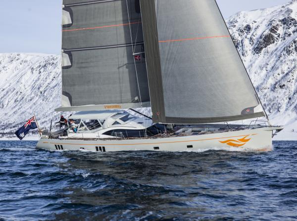 Oyster 885 Firebird Sailing in Norway