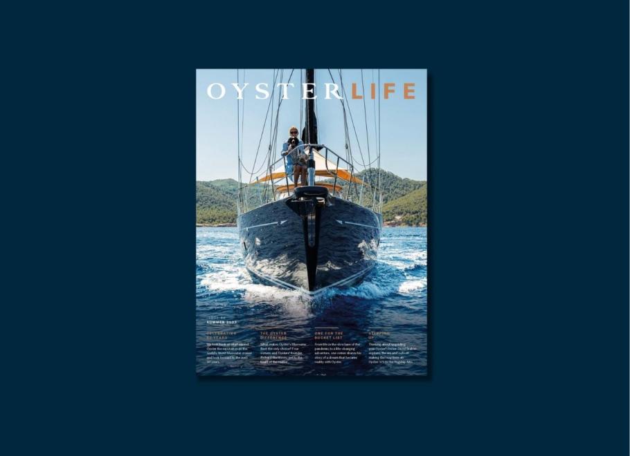 Oyster Life carousel navy blue BG 3