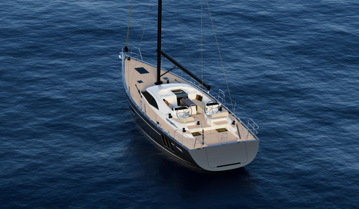 Oyster 515 50 Foot Bluewater Sailing Yacht Transom Closed