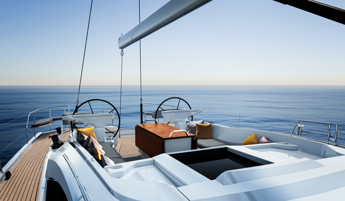 Oyster 515 50 Foot Bluewater Sailing Yacht Versatile Cockpit