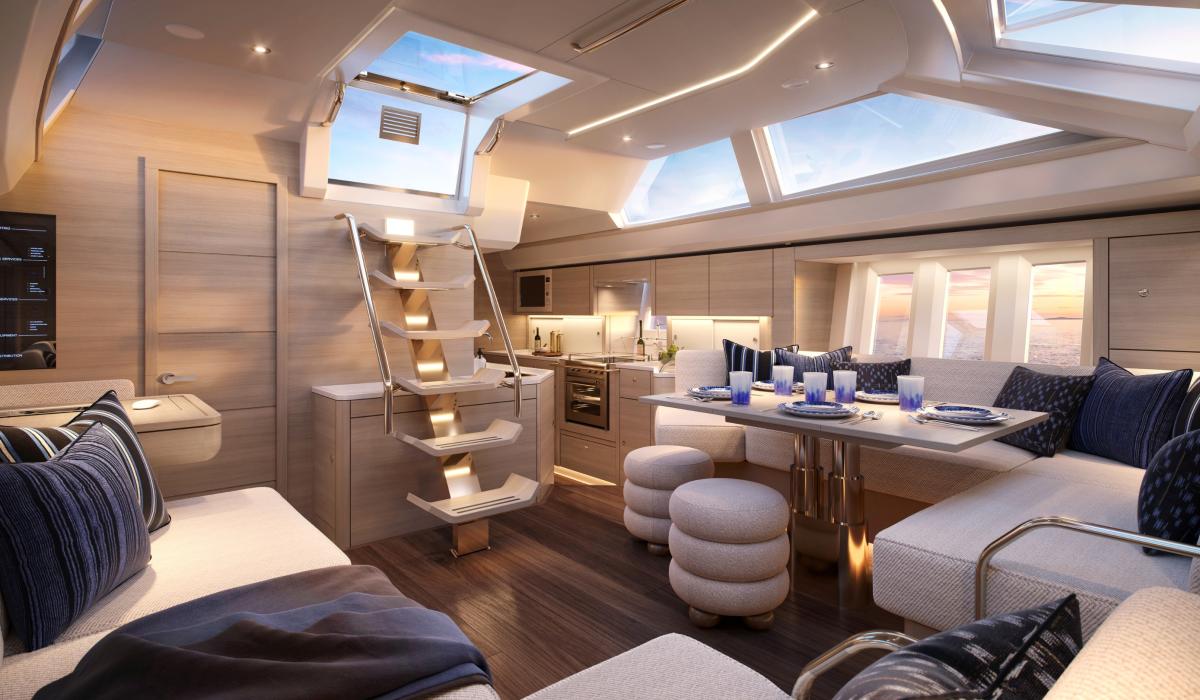 Oyster 565SII Silver Oak Interior Images 1 v2