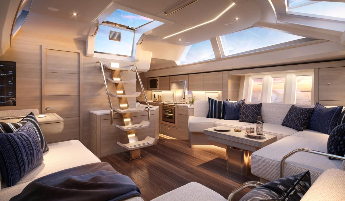 Oyster 565SII Silver Oak Interior Images 3 v2