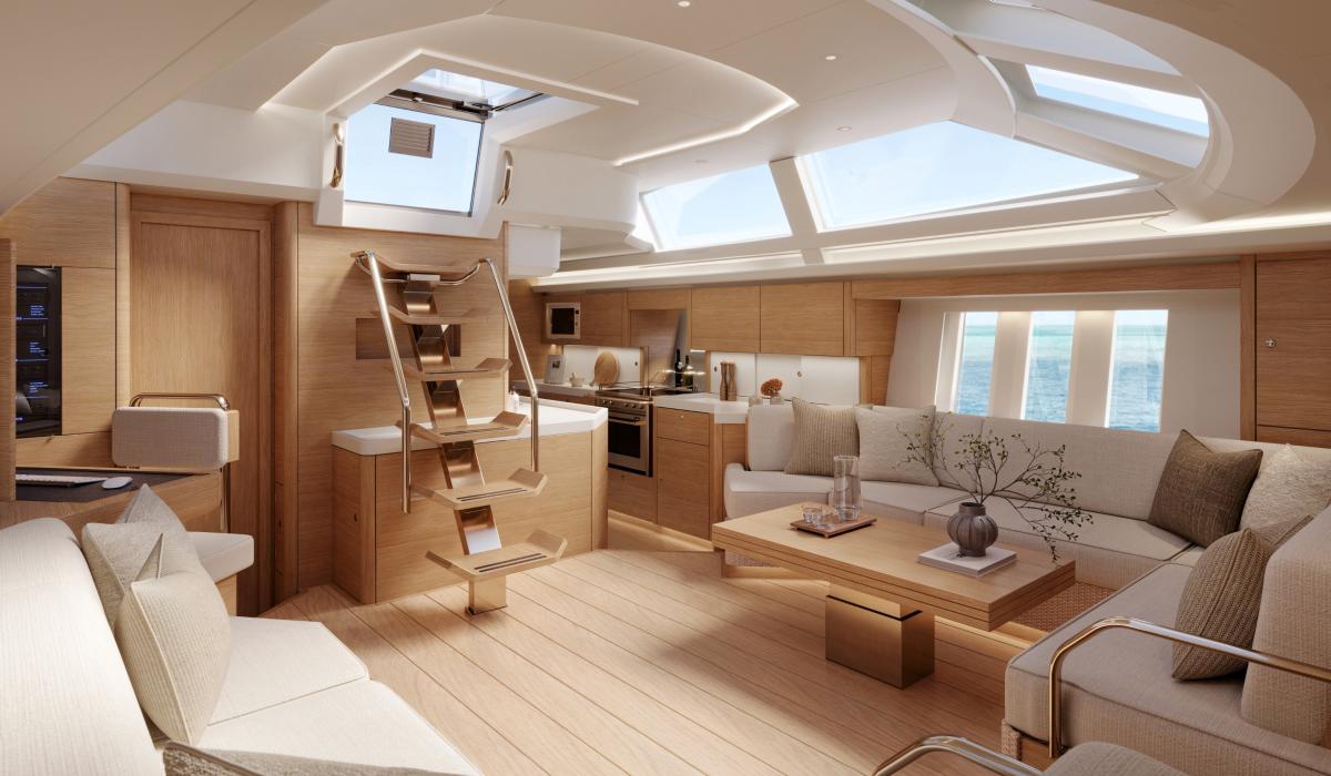 Oyster 595 Series II Interior Images 2