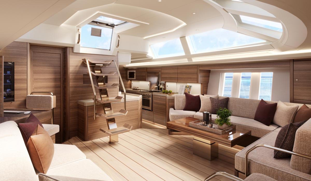 Oyster 595 Series II Interior Images 8