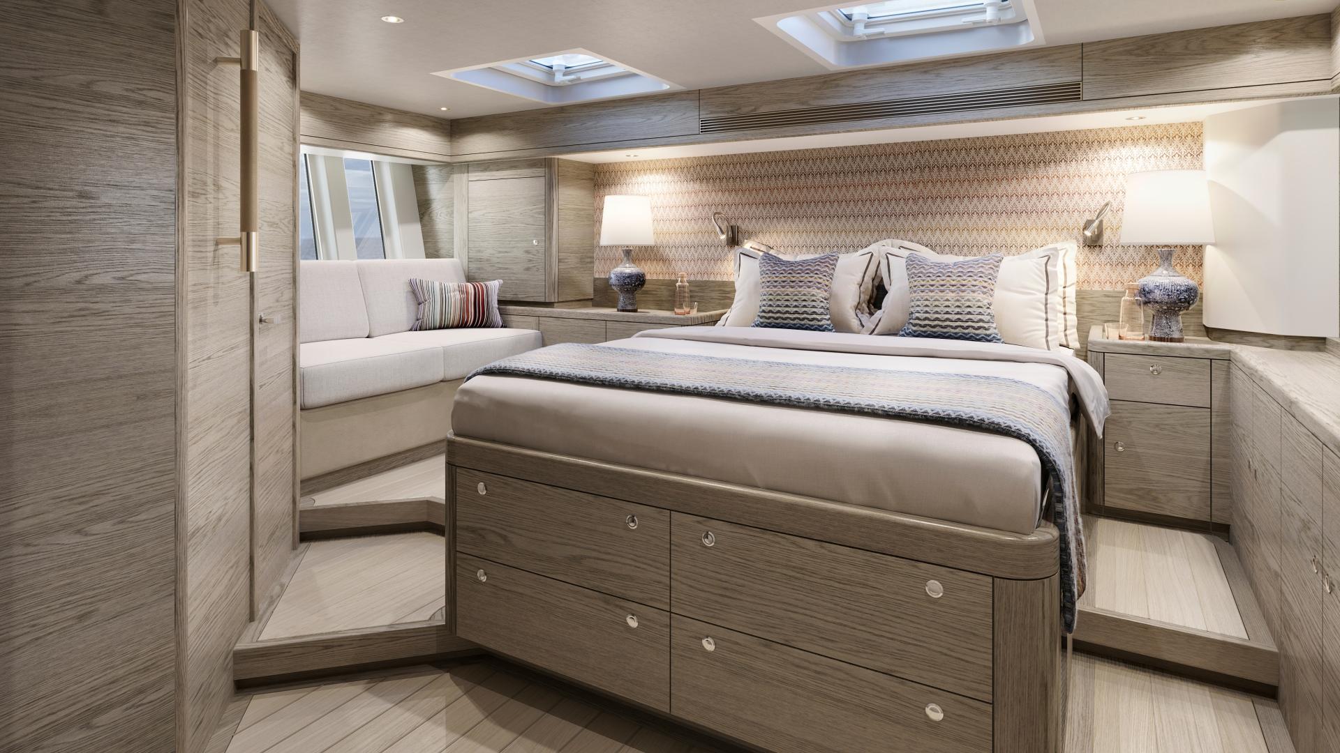 Oyster 745 75 Foot Sailing Yacht Luxury Interior Liveaboard 4