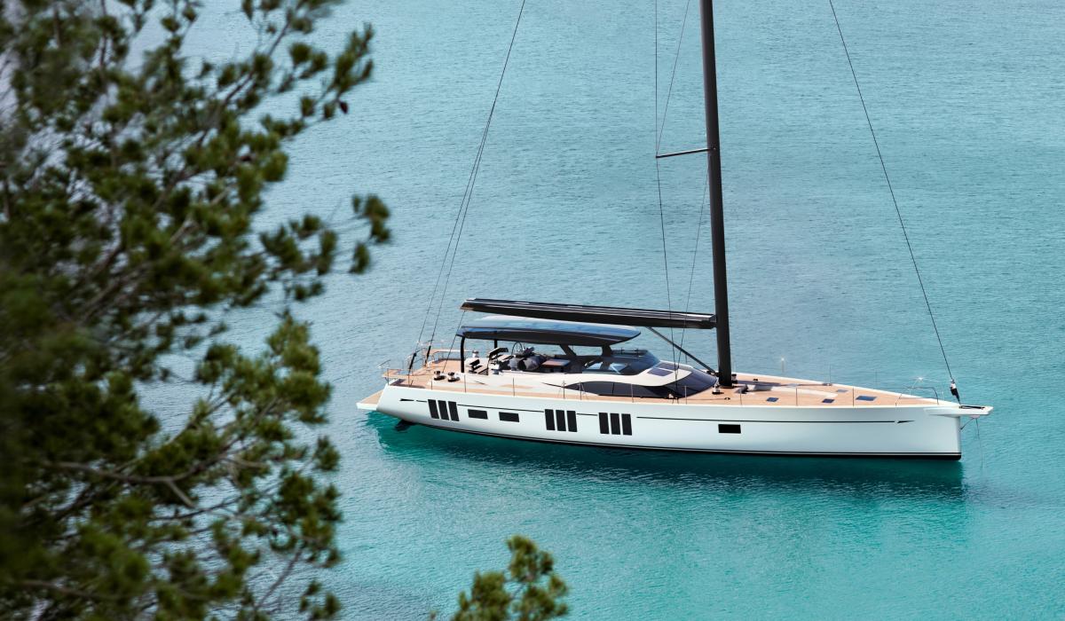 Oyster 805 80 Foot Sailing Yacht Gallery Bimini