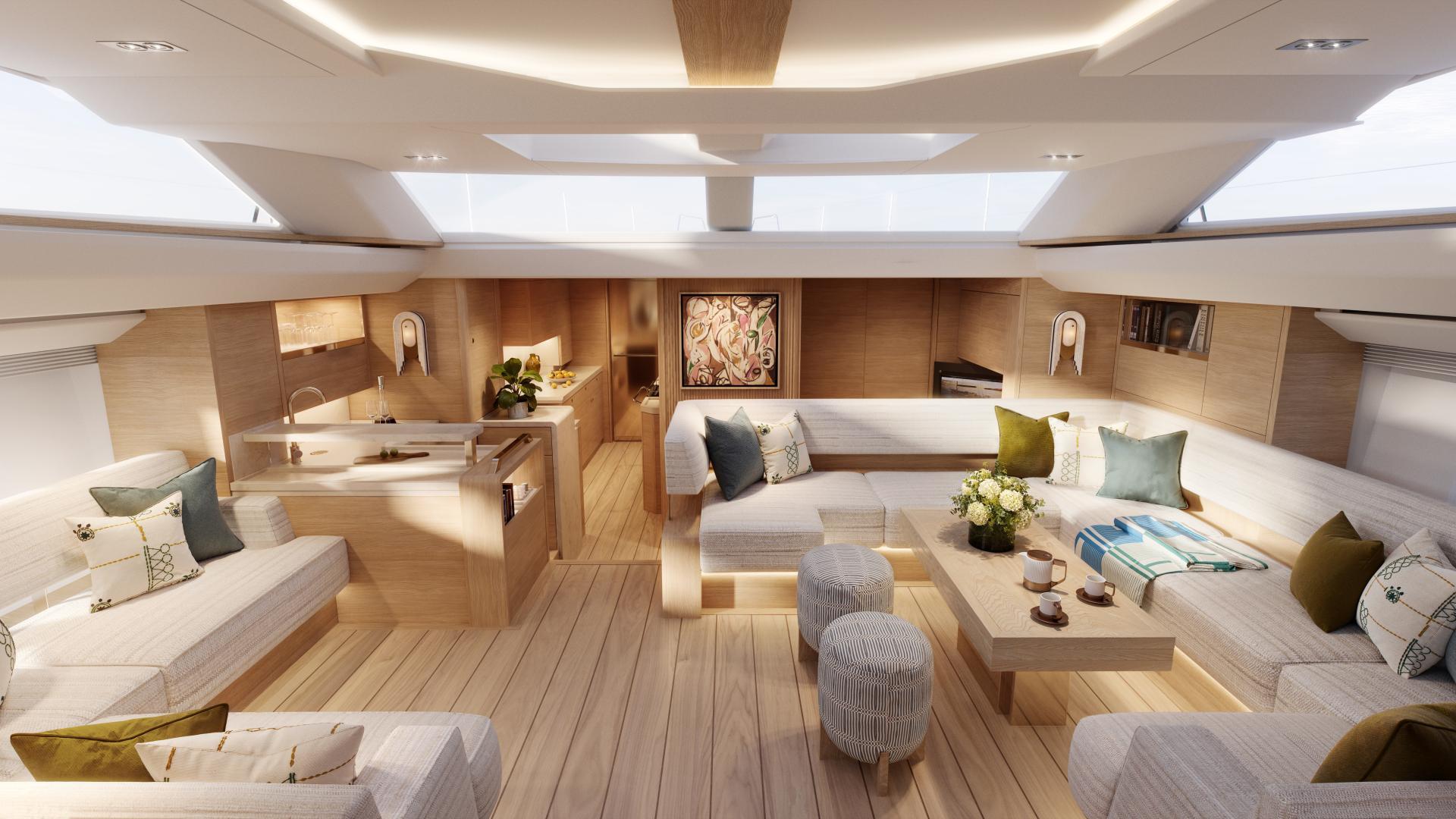 Oyster 805 Oak Interiors 1