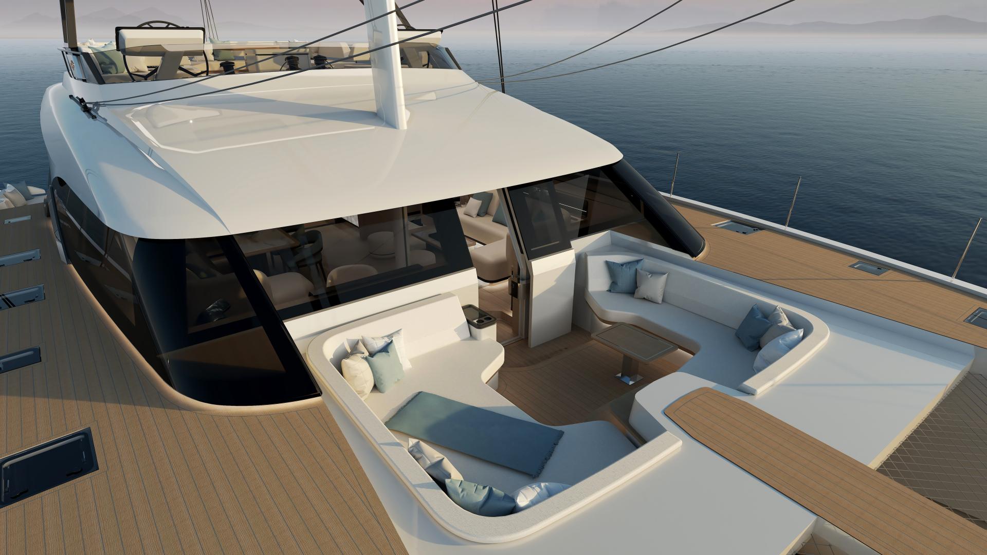Oyster C60 60 Foot Catamaran Highlights A quieter perspective 1