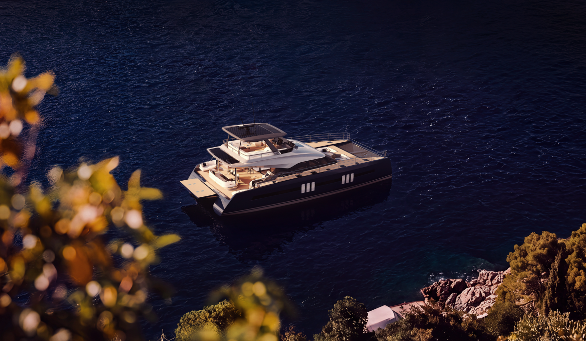 Oyster P60 60 foot power bluewater catamaran