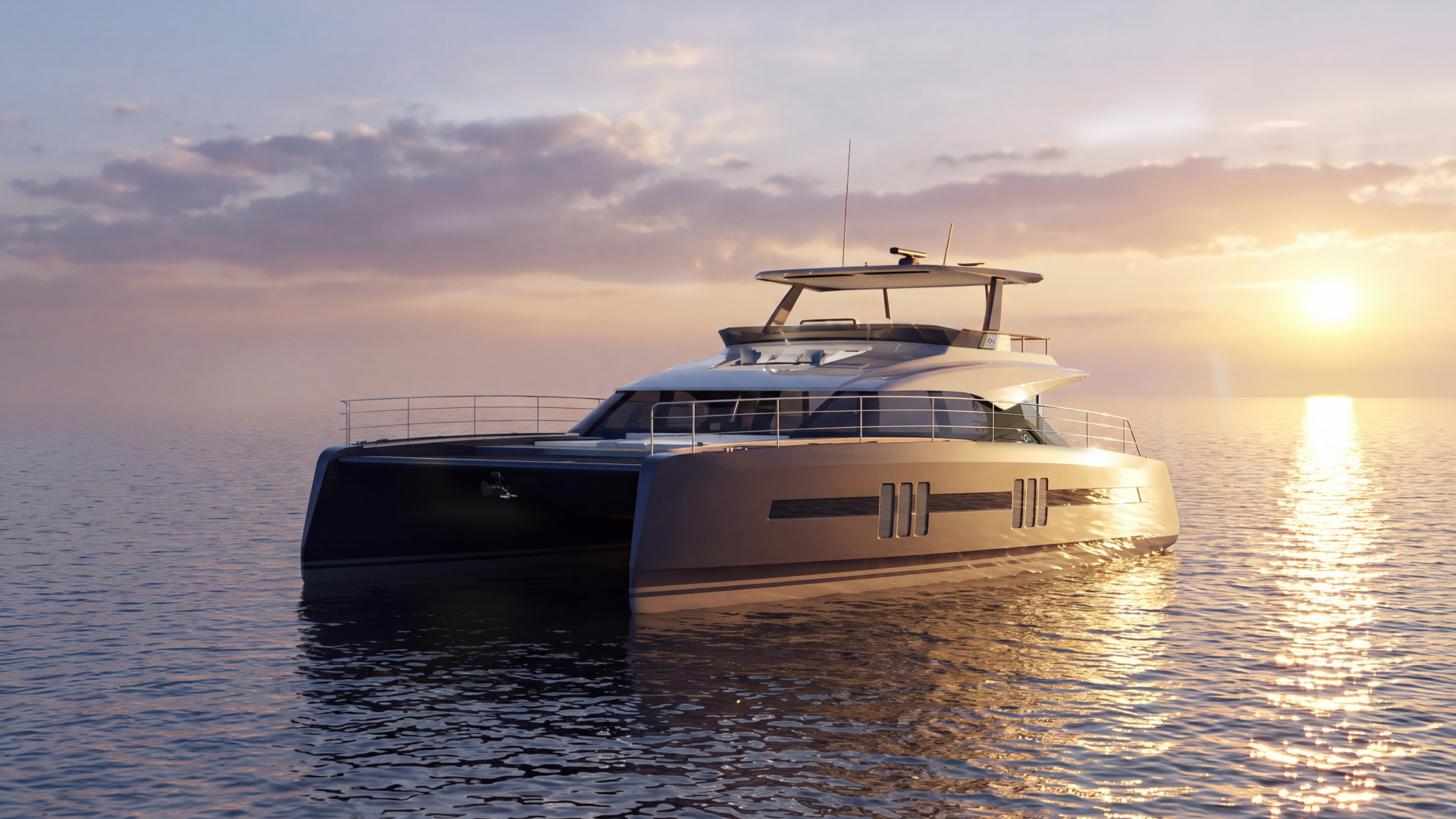 Oyster P60 60 foot power catamaran
