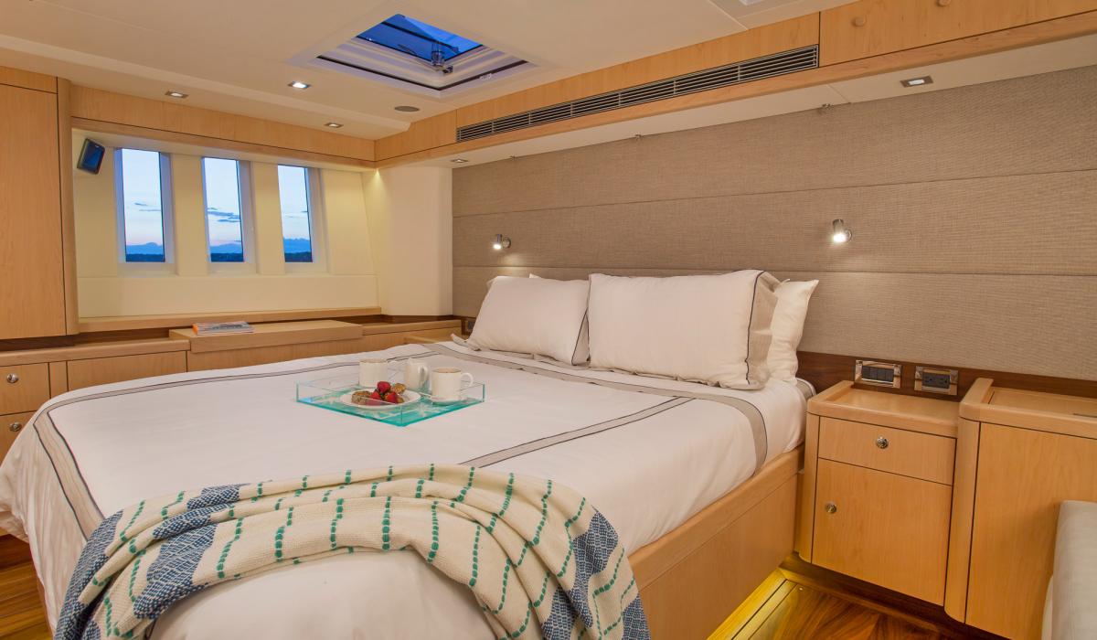 Oyster Yachts Oyster 745 Gracious 75 Foot Luxury Sailing Yacht Master Cabin