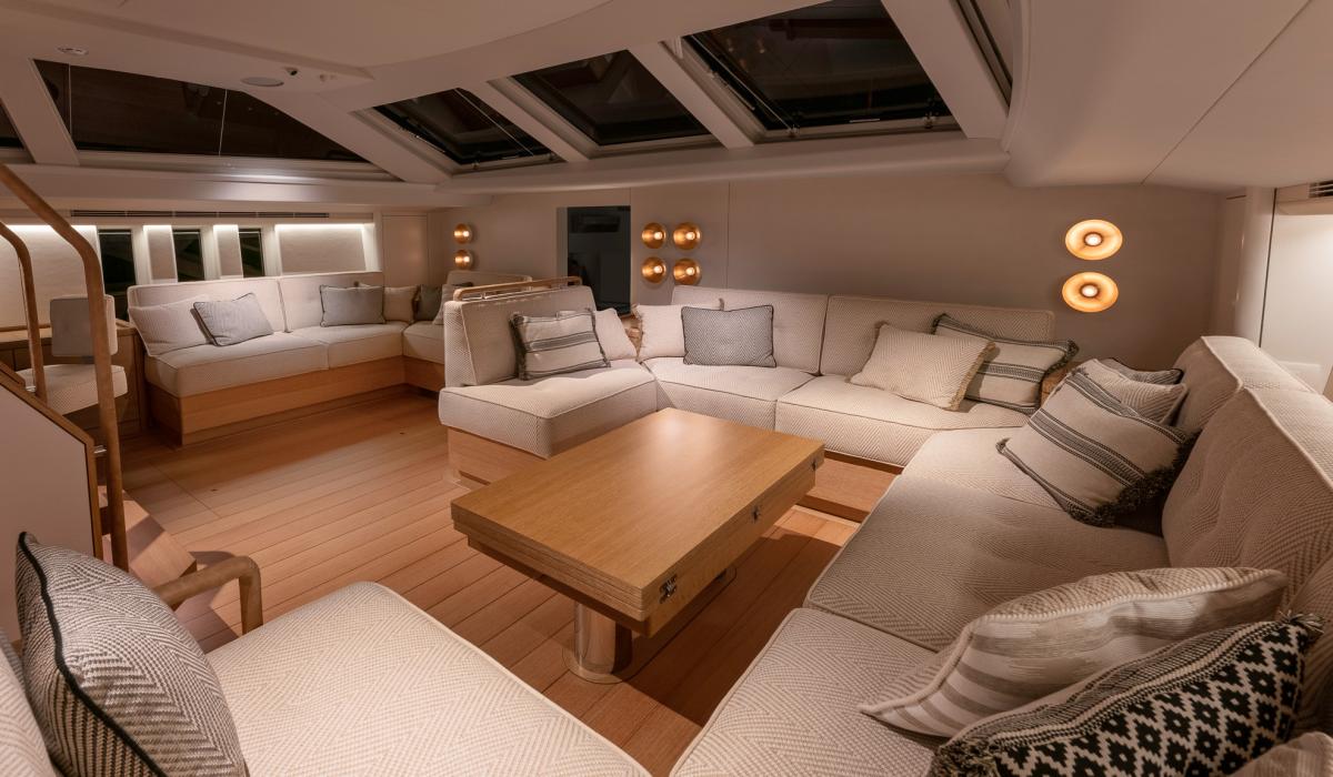 Oyster Yachts Oyster 745 Kalia Interior Saloon