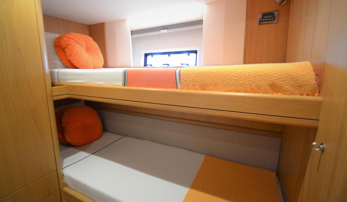 Oyster Yachts Oyster 745 Pitanga 75 Foot Luxury Sailing Yacht Interior Guest Accommodation