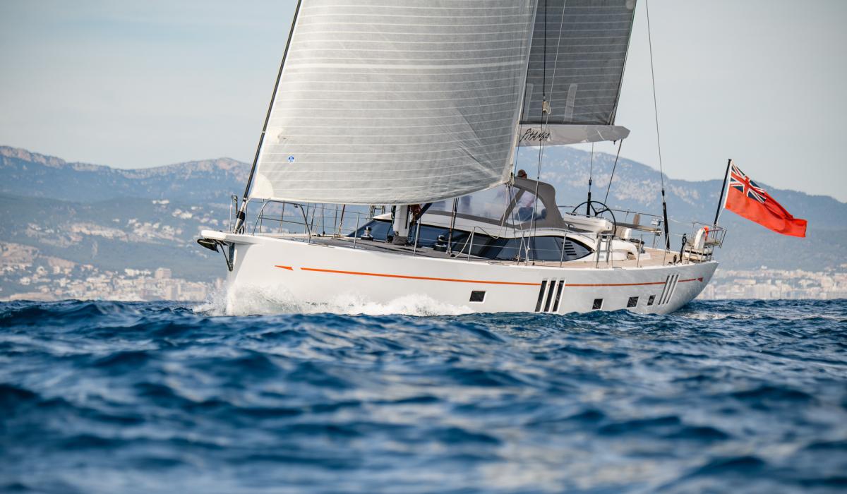 Oyster Yachts Oyster 745 Pitanga 75 Foot Luxury Yacht Sailing Mediterranean