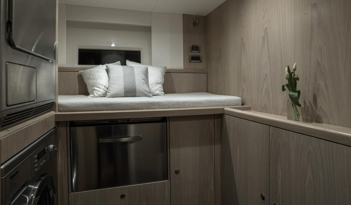 Oyster Yachts Oyster 745 Satori Luxury Sailing Yacht Interior Utility Room