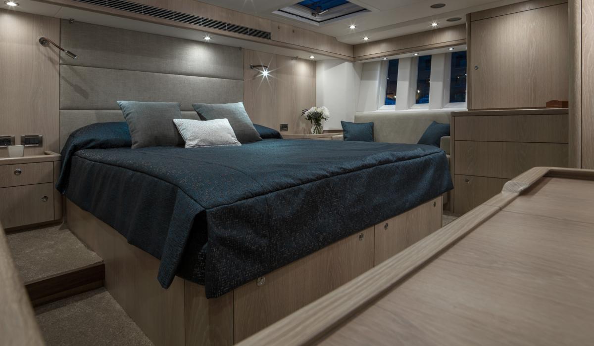 Oyster Yachts Oyster 745 Satori Luxury Sailing Yacht Master Cabin