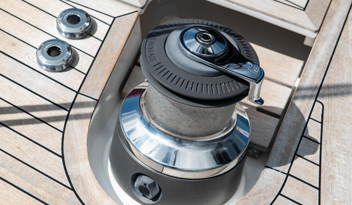 Oyster Yachts Oyster 885 90 foot luxury sailing yacht electric winch