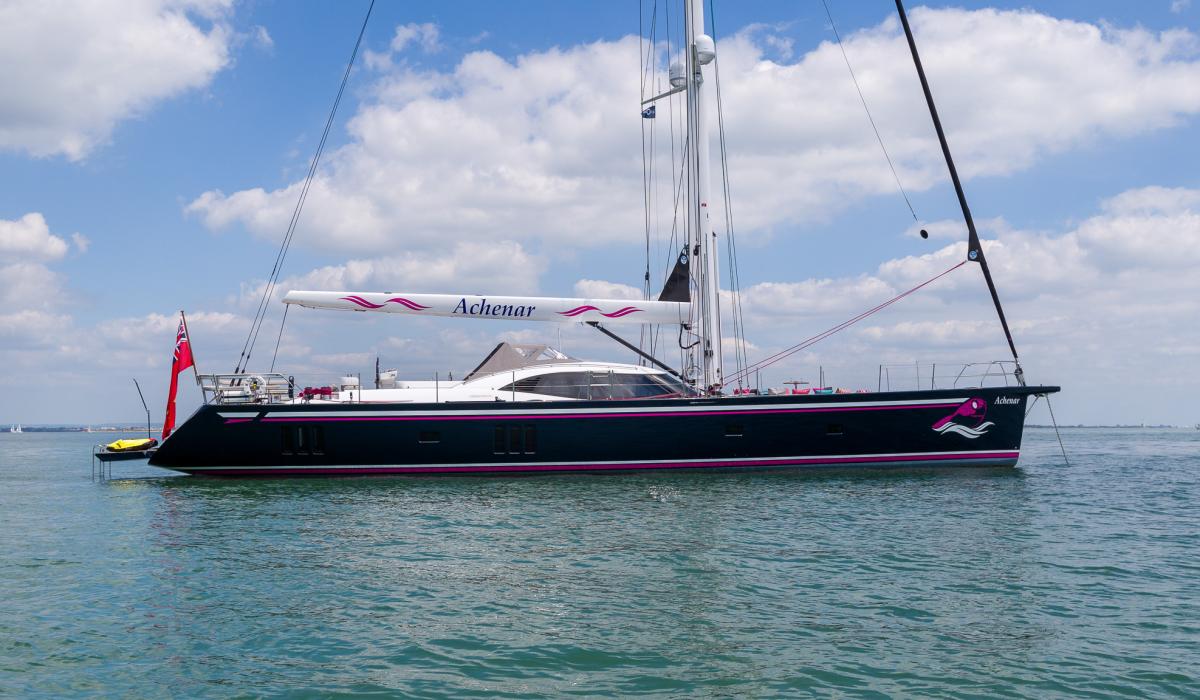 Oyster Yachts Oyster 885 Achenar Luxury Bluewater Cruiser At Anchor
