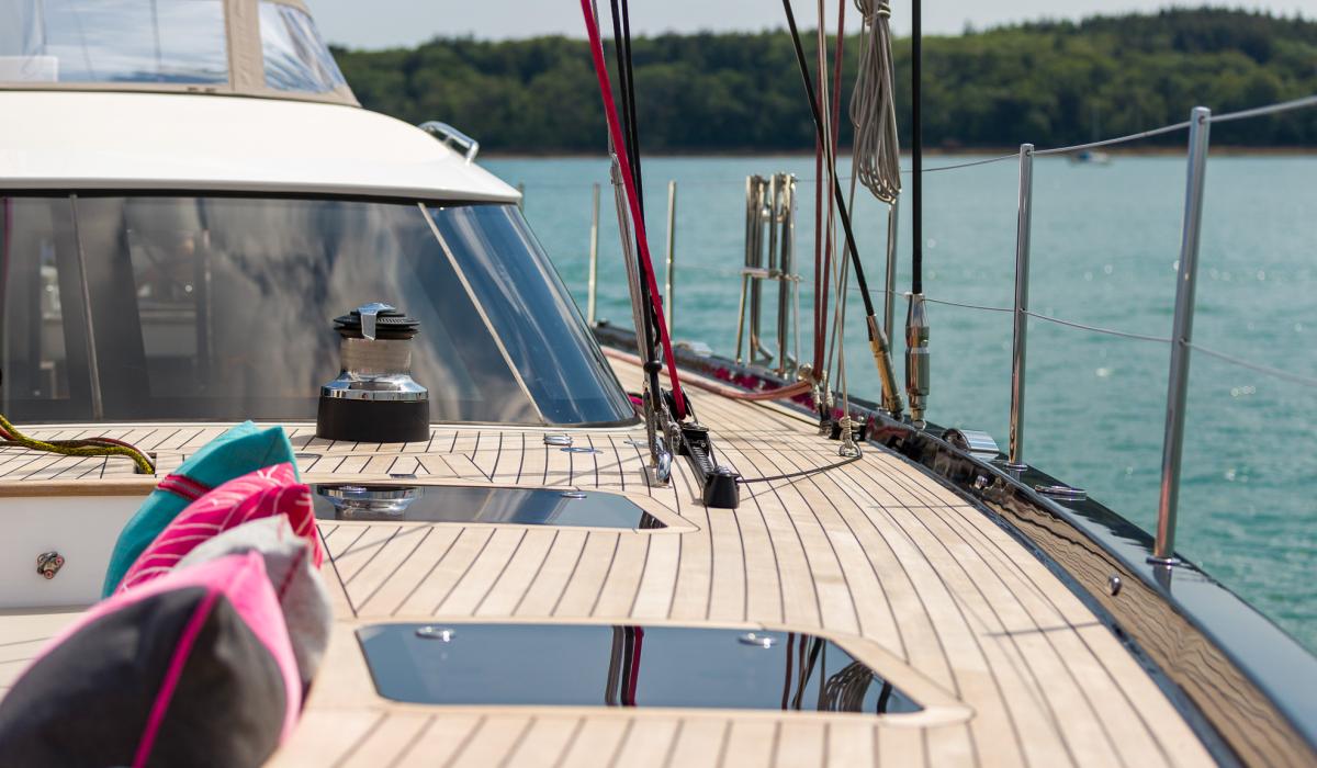 Oyster Yachts Oyster 885 Achenar Luxury Sailing Yacht Flush Deck