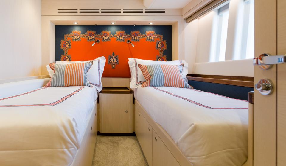 Oyster Yachts Oyster 885 Achenar Luxury Sailing Yacht Guest Cabin