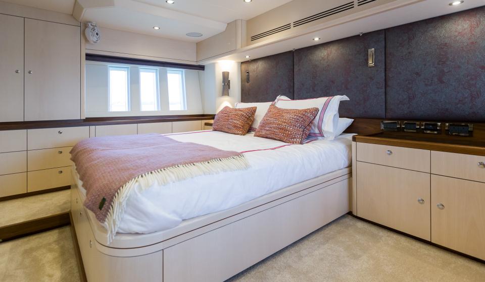 Oyster Yachts Oyster 885 Achenar Luxury Sailing Yacht Master Cabin