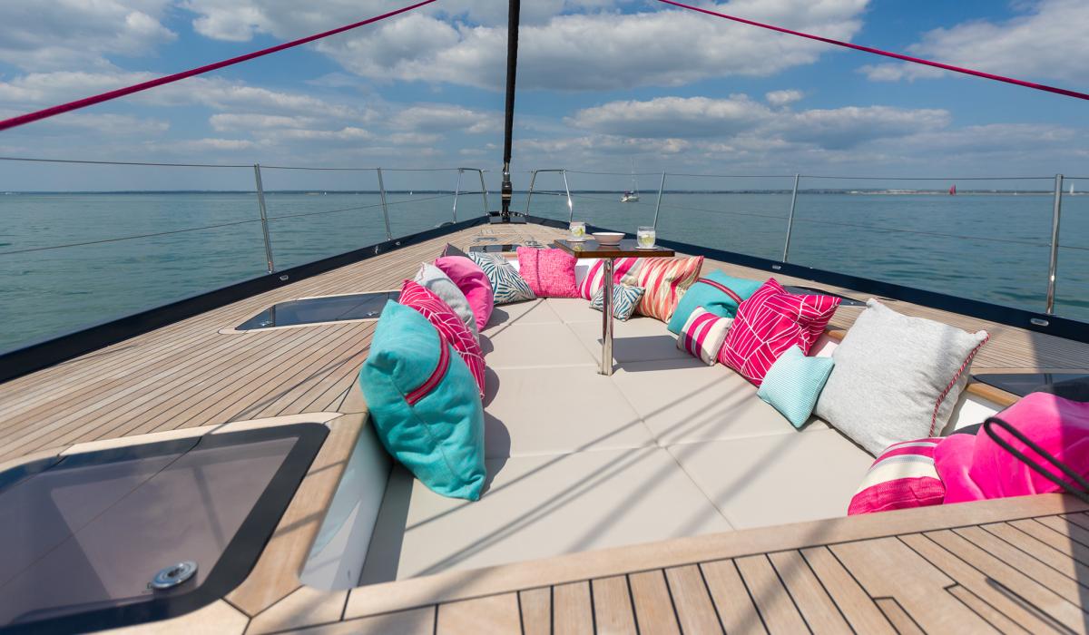 Oyster Yachts Oyster 885 Achenar Luxury Sailing Yacht Tenderwell