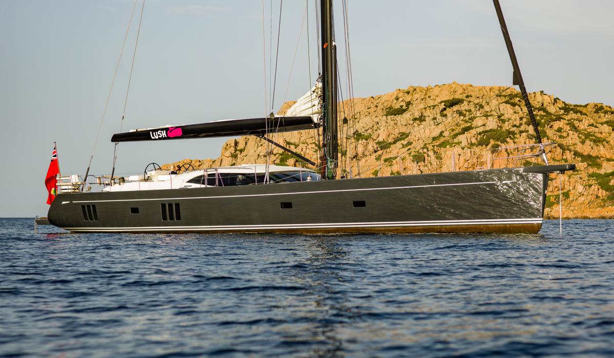 Oyster Yachts Oyster 885 At Anchor Mediterranean
