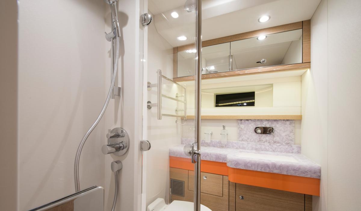 Oyster Yachts Oyster 885 Firebird 90 Foot Sailing Yacht Heads