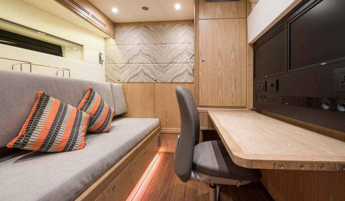 Oyster Yachts Oyster 885 Firebird 90 Foot Sailing Yacht Interior Office
