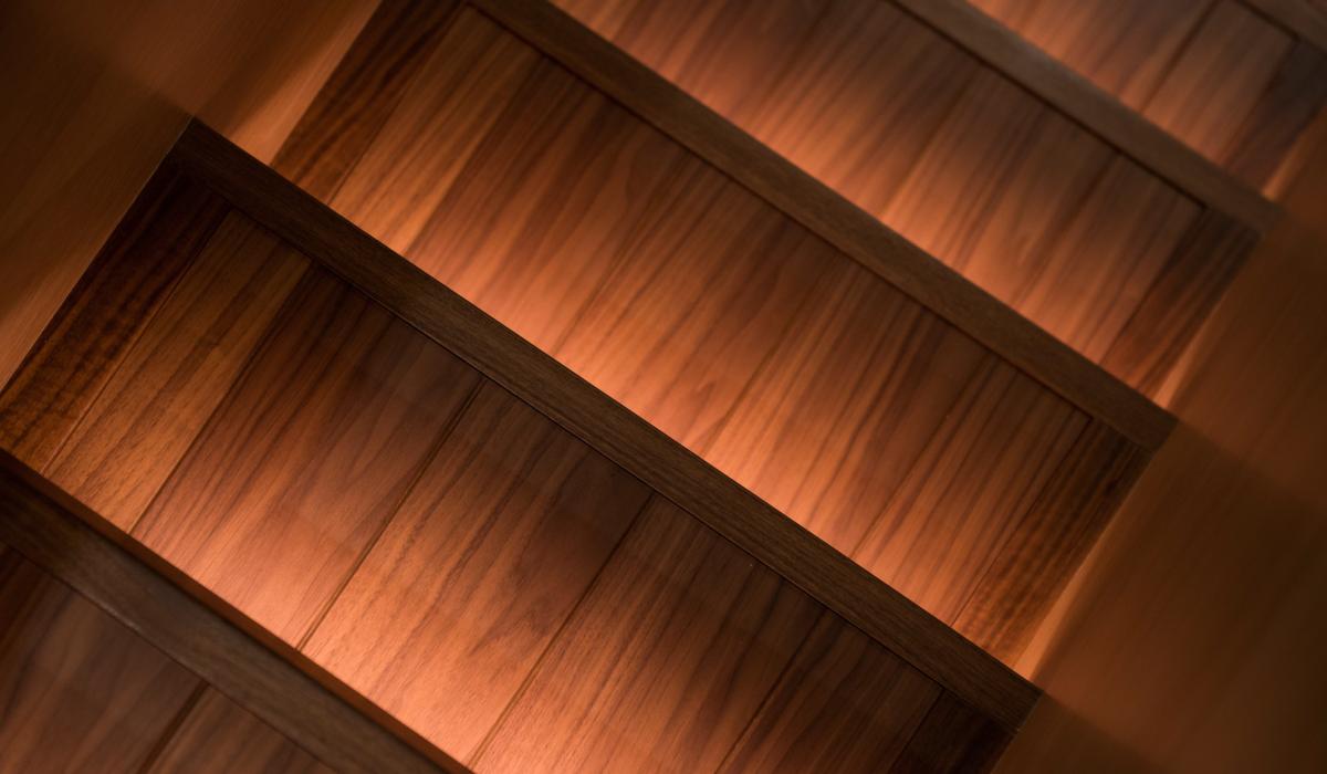 Oyster Yachts Oyster 885 Firebird 90 Foot Sailing Yacht Interior Stairs Detail