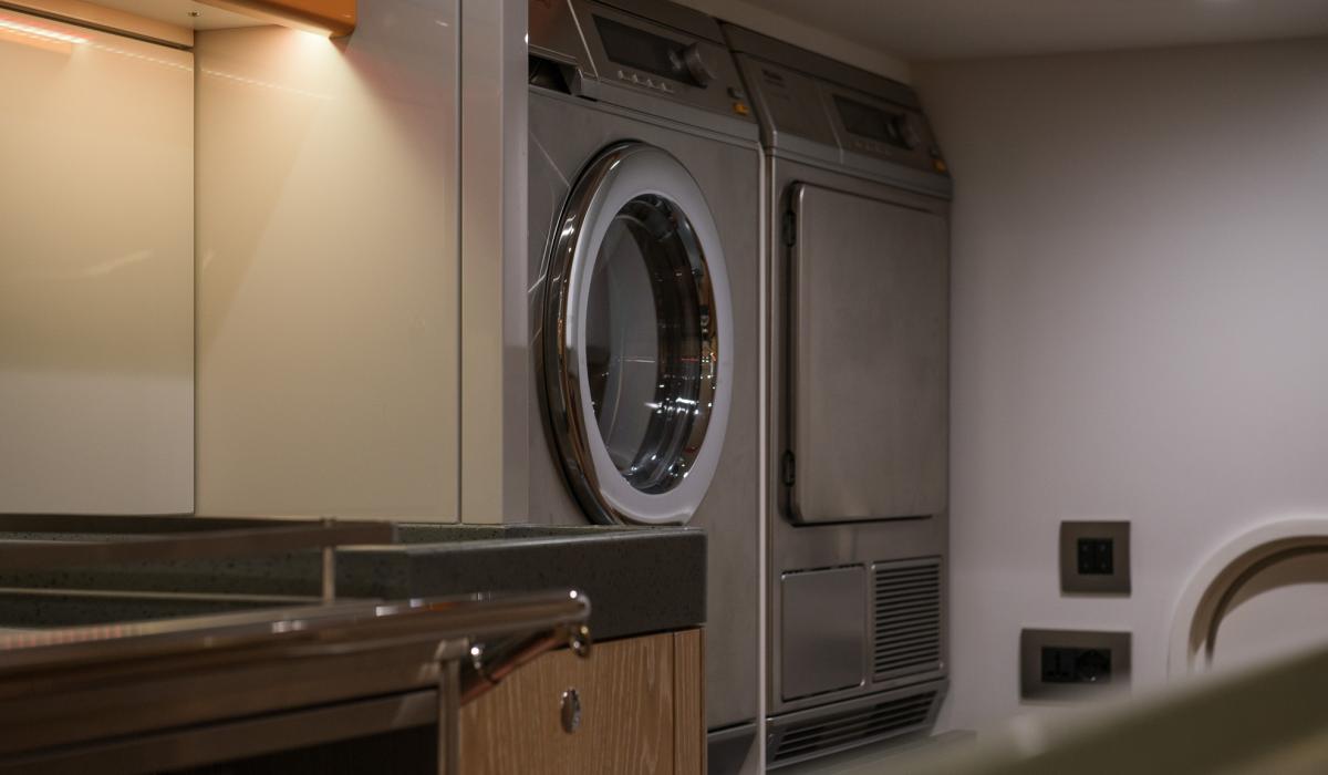 Oyster Yachts Oyster 885 Firebird 90 Foot Sailing Yacht Interior White Goods