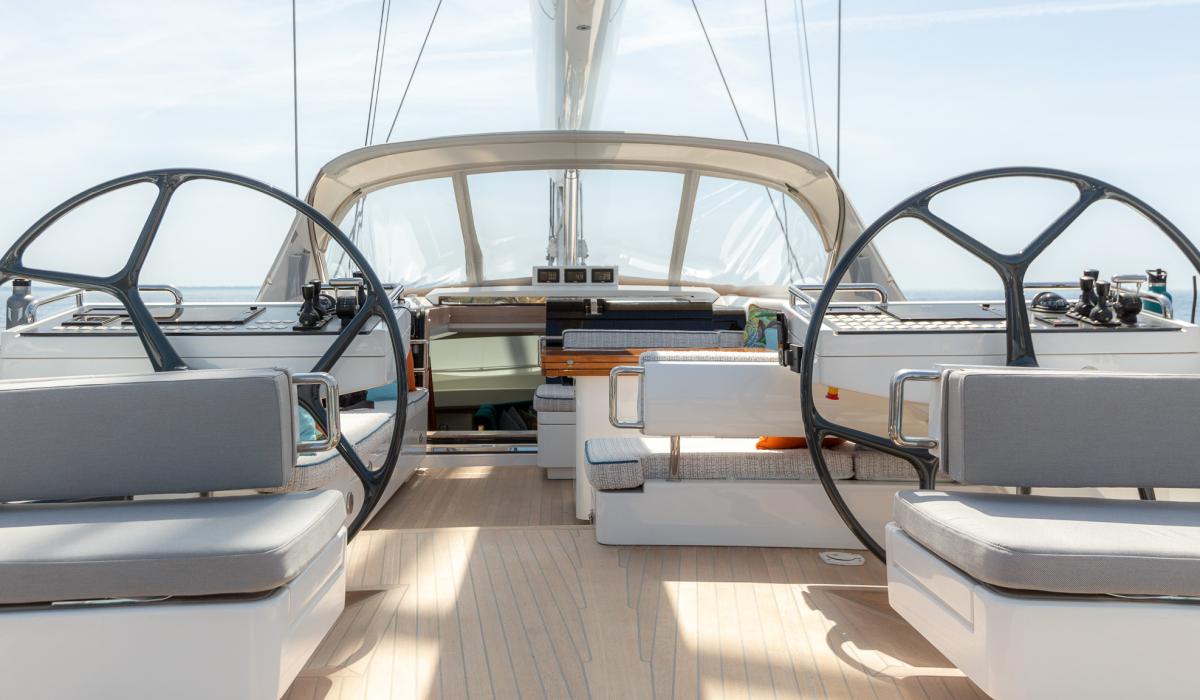 Oyster Yachts Oyster 885 Karibu Luxury Sailing Yacht 90 Foot Helm Stations