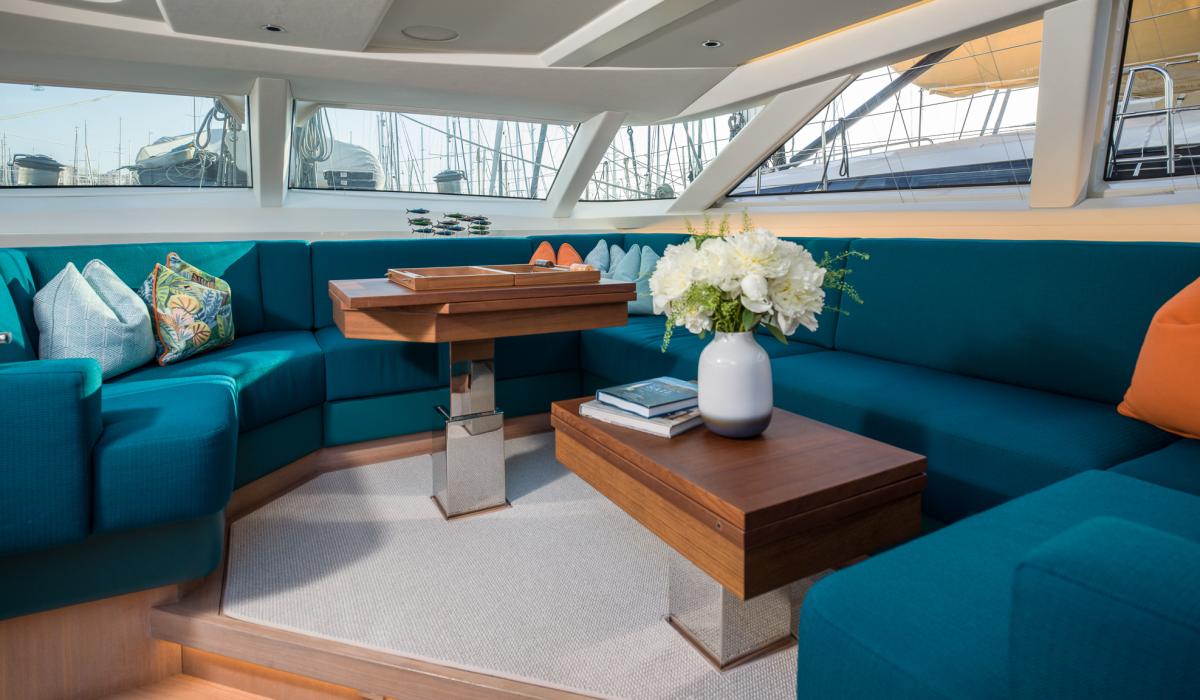 Oyster Yachts Oyster 885 Karibu Luxury Sailing Yacht 90 Foot Saloon